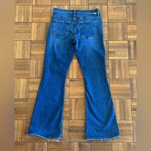 Mother The Down Low Weekend Heel Flare Jean Size 29